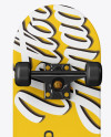 Skateboard Mockup - Front &amp; Back View