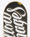 Skateboard Mockup - Front &amp; Back View