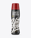 Glossy Plastic Bottle Mockup