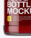 Cherry Juice Bottle Mockup