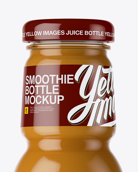 Smoothie Bottle Mockup