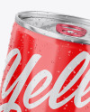 Two Metallic Cans W/ Glossy Finish Mockup Two Metallic Cans W/ Glossy Finish Mockup