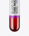 Blood Test Tube Mockup