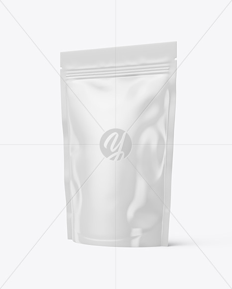 Glossy Stand-up Pouch Mockup