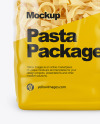 Tagliatelle Pasta Mockup - Front View