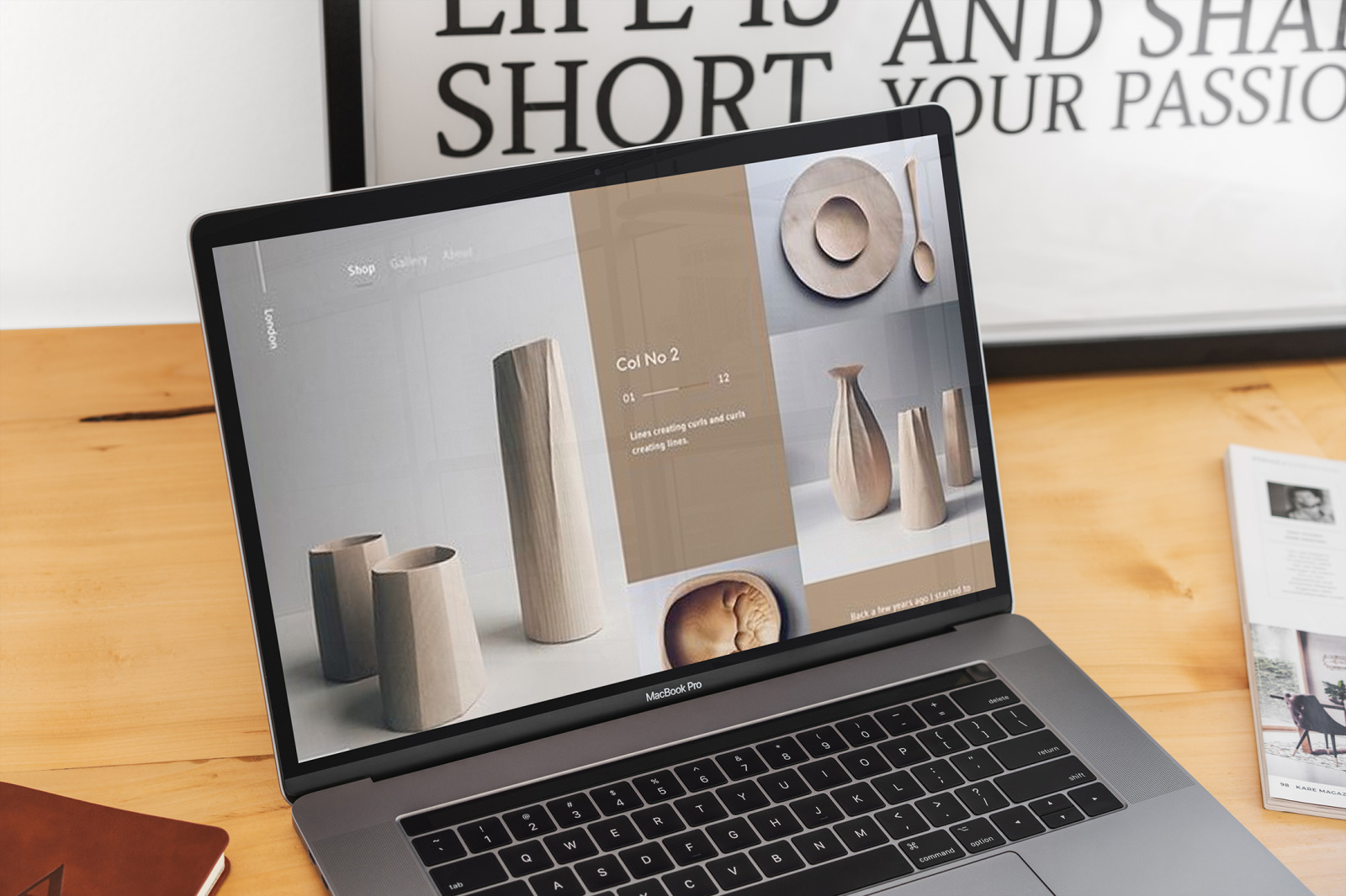 MacBook Pro Stylish MockUp MacBook Pro Stylish MockUp