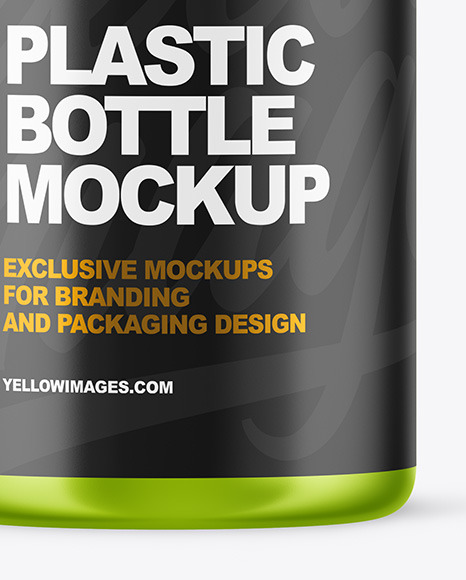 Metallic Bottle Mockup