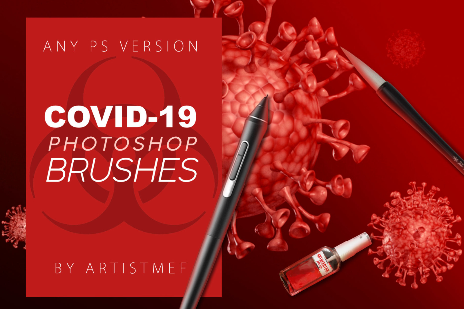 Coronavirus COVID-19 Free Photoshop Brushes Coronavirus COVID-19 Free Photoshop Brushes