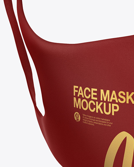 Face Mask Mockup