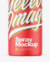 Matte Spray Bottle Mockup Matte Spray Bottle Mockup