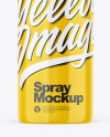 Glossy Spray Bottle Mockup