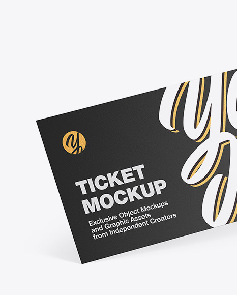 Ticket Mockup