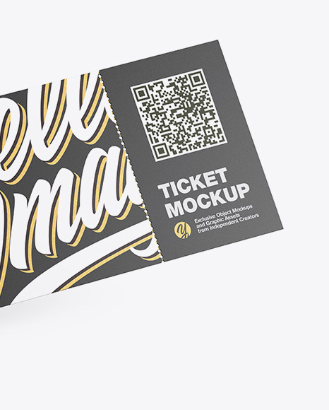 Ticket Mockup