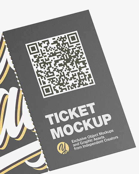 Ticket Mockup