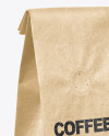 Kraft Coffee Bag Mockup