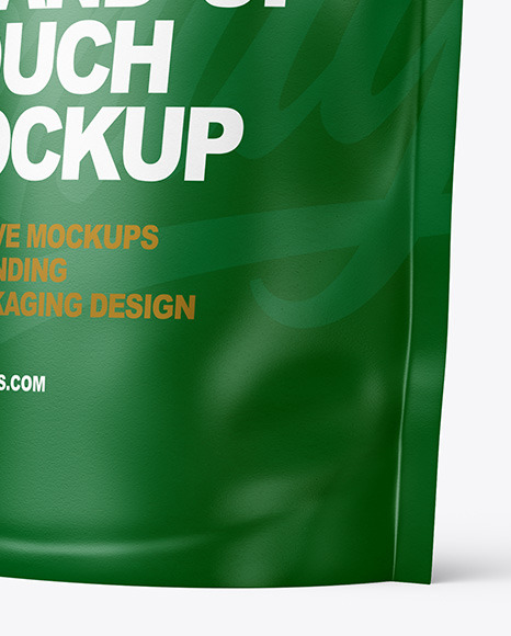 Paper Stand-up Pouch Mockup