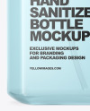 Hand Sanitizer Bottle Mockup