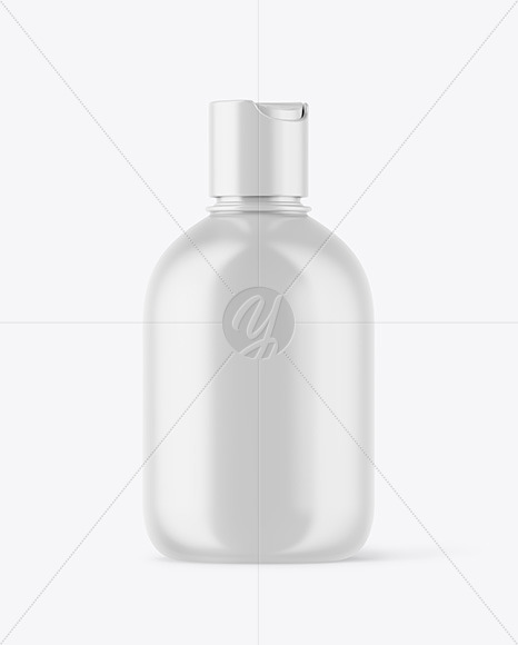 Matte Plastic Bottle Mockup