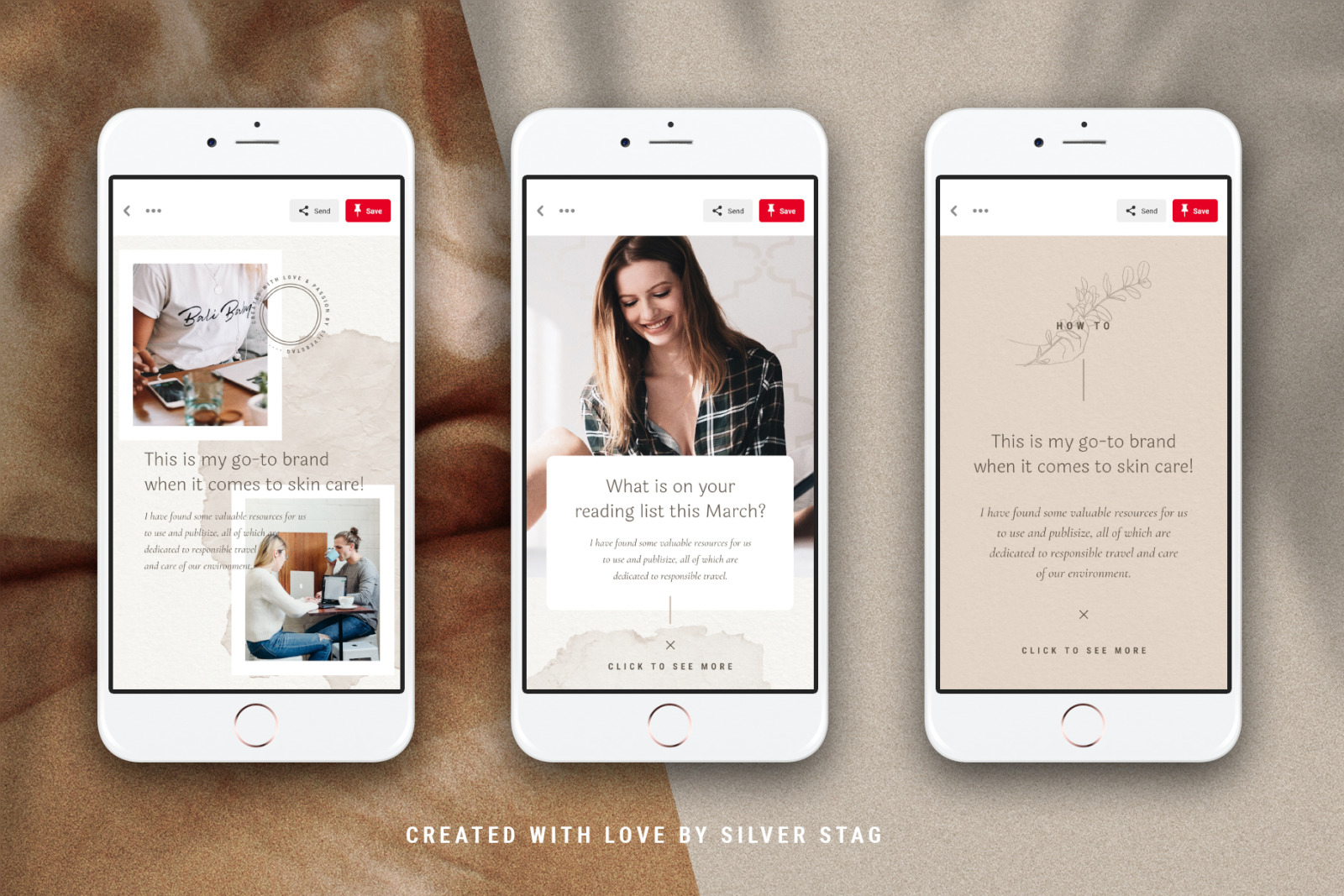 Elodie - Canva Pinterest Post Templates