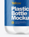 Clear Plastic Bottle Mockup