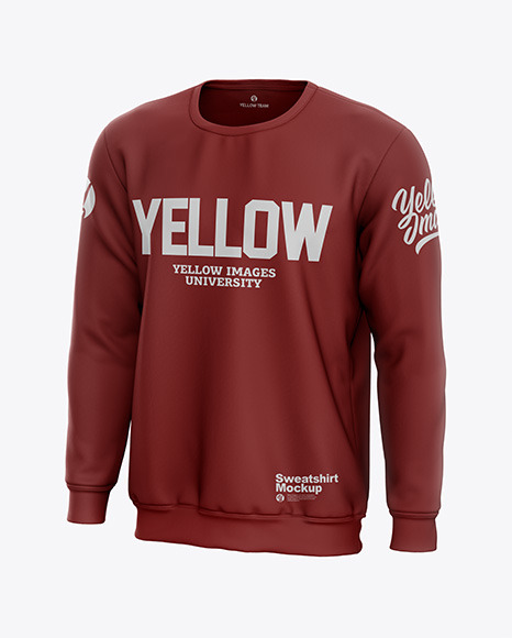 Men’s Sweatshirt Mockup