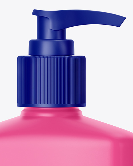 Matte Hand Sanitizer Bottle Mockup