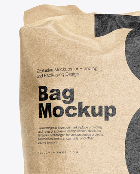 Kraft Coffee Bag Mockup