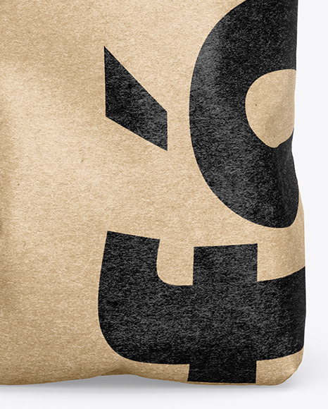 Kraft Coffee Bag Mockup