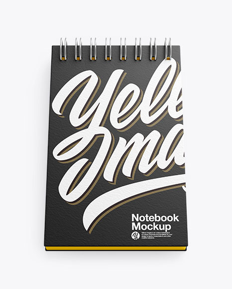 Textured Notebook Mockup