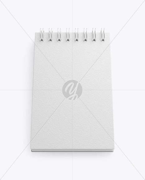 Textured Notebook Mockup