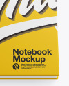 Glossy Notebook Mockup