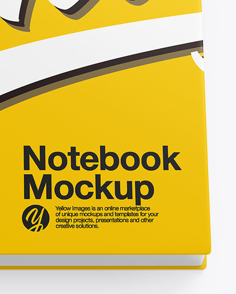 Matte Notebook Mockup