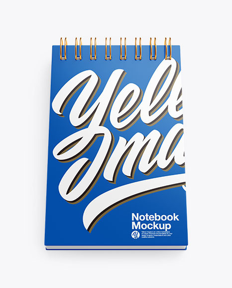 Matte Notebook Mockup