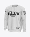 Melange Men’s Sweatshirt Mockup