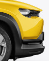 Compact Crossover SUV Mockup - Side View