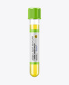 Test-Tube with Colored Liquid Mockup