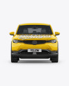 Compact Crossover SUV Mockup - Font View