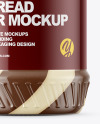 Duo Chocolate Spread Jar Mockup