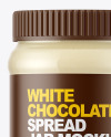 White Chocolate Spread Jar Mockup