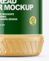 Hazelnut Spread Jar Mockup