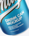Matte Can Mockup Matte Can Mockup