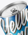 Matte Can Mockup Matte Can Mockup