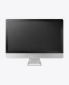 27&#034; iMac Pro Mockup - Front View