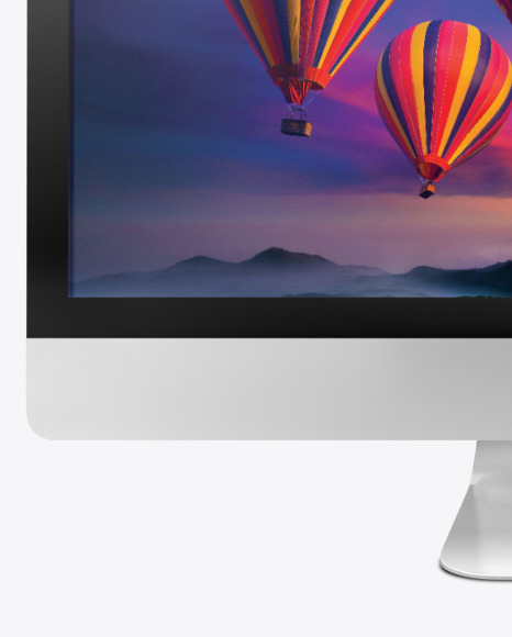 27&#034; iMac Pro Mockup - Front View