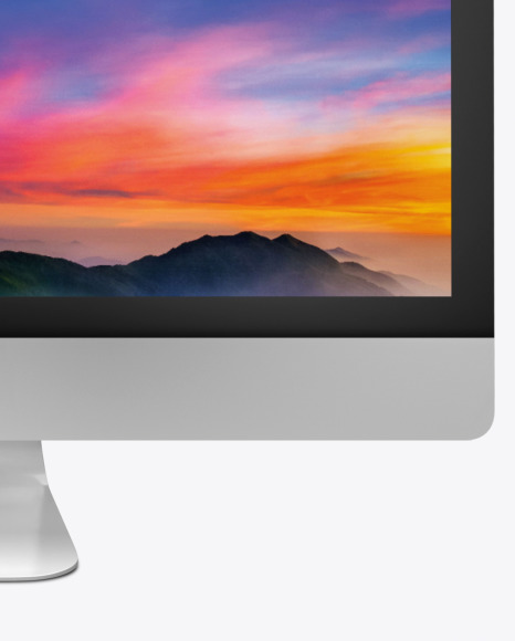 27" iMac Pro Mockup - Front View