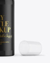 Glossy Spray Bottle Mockup