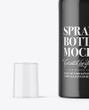 Glossy Spray Bottle Mockup