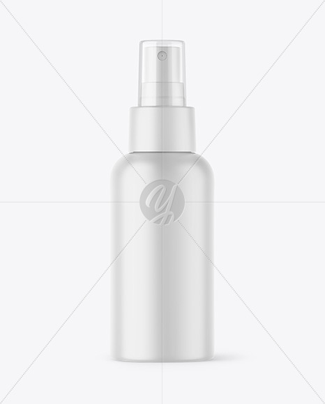 Matte Spray Bottle Mockup Matte Spray Bottle Mockup