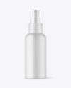 Matte Spray Bottle Mockup Matte Spray Bottle Mockup