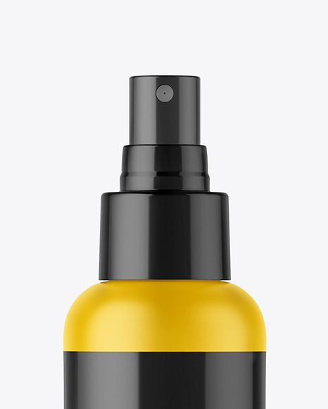 Matte Spray Bottle Mockup Matte Spray Bottle Mockup